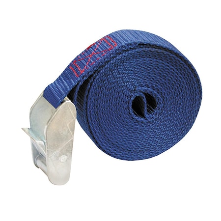 Jones Stephens 1in. x 10ft Cam Strap, Blue S20104